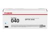 TONER CYAN CANON 040 POUR IMAGECLASS LBP712CD, I-SENSYS LBP 710CX, LBP712CX, SATERA LBP712CI
