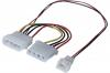 Adaptateur d'alimentation Molex pour ventilateur 3 broches