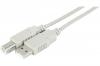 CORDON ECO USB 2.0 A / B GRIS - 3,0 M