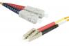 Jarretire duplex 2.0 mm OM2 LC-UPC/ST-UPC orange - 2 m
