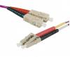 JARRETIERE OPTIQUE DUPLEX OM4 50/125 SC-LC MULTIMODE 2M