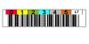 SMART BARCODELABEL (MATT) REF. EDP 1700-007 SERIE: 000081  0000100 (NNNNNN)/L7/HORIZOINTAL