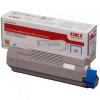 TONER OKI CYAN ORIGINAL POUR C532DN