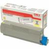 TONER JAUNE OKI C612 ORIGINE