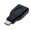 ADAPTATEUR USB 3.0 A FEMELLE / C MALE NOIR MONOBLOC