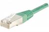 Cordon RJ45 CAT 6 F/UTP vert - 0,5 m