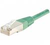 Cordon RJ45 CAT 6 F/UTP vert - 5 m