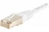 Cordon RJ45 CAT 6 F/UTP blanc - 2 m