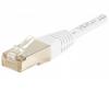 Cordon RJ45 CAT 6 F/UTP blanc - 5 m