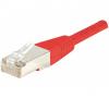 Cordon RJ45 CAT 6 F/UTP rouge - 10 m