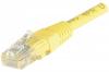Cordon RJ45 CAT 6 U/UTP jaune - 0,3 m