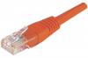 Cordon RJ45 CAT 6 U/UTP rouge - 0,3 m