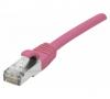 DEXLAN Cordon RJ45 CAT 6A S/FTP LSOH SNG rose - 1 m