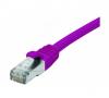 Cordon RJ45 CAT 6 F/UTP LSOH SNG violet - 1 m