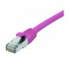 Cordon RJ45 CAT 6 F/UTP LSOH SNG rose - 3 m
