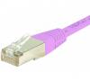 Cordon RJ45 CAT 6 S/FTP rose - 1,5 m