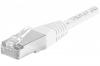 DEXLAN Cordon RJ45 CAT 6A F/UTP blanc - 15 m