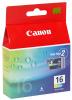 Canon BCI-16 recharge 3 couleurs 2x 100 pages