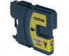 Cartouche jet d'encre compatible pour Brother DCP-130C / 135C - jaune