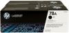 Kit de 2 Toners origine pour HP LaserJet P1566 / P1606 - noir / 2100 pages par cartouche