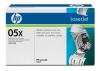 Toner noir HP 05X pour LaserJet pro P2055 - 6500 pages