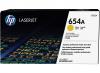 TONER JAUNE 654A HP COLOR LASERJET ENTREPRISE M651 ORIGINE
