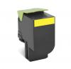 TONER JAUNE GRANDE CAPACITE POUR LEXMARK CS510 - 4000 COPIES