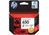 CARTOUCHE JET D'ENCRE 3 COULEURS HP 650 DESKJET 2514/INK ADVANTAGE 1015.2515.2545.2645.3515.3546.4515.4645.4646 ORIGINE