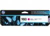 CARTOUCHE JET D'ENCRE MAGENTA HP980 HP OFFICEJET ENTERPRISE COLOR FLOW X555.X585 ORIGINE