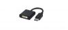 ADAPTATEUR MICROCONNECT ACTIF DISPLAYPORT MALE VERS DVI-D FEMELLE - CABLE 15CM