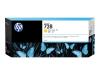 CARTOUCHE JET D'ENCRE 728 JAUNE TRES GRANDE CAPACITE 300ML HP DESIGNJET T730.T830 ORIGINE