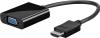 MICROCONNECT ADAPTER HDMI VGA M/F BLACK