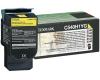 Toner recharge pour Lexmark C540 / C543 / C546 / X540 / X543 / X546 - jaune 2.000 pages