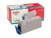 TONER CYAN TYPE C4 OKI C7100.C7300. C7500 ORIGINE