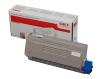 OKI 44318605 jaune pour C-710 10.000 pages
