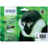 Multipack jet d'encre pour Epson Stylus S21 / SX100 / SX215 / SX400 / SX415 - 4 couleurs