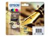 EPSON 16 MILTIPACK - 1 NOIR ET 1 COULEUR DE CHAQUE POUR WF-2010, WF-2510, WF-2520, WF-2530