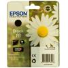 Cartouche jet d'encre noire 18 EPSON Expression home XP-30/102/212/215/305/3012/315/405/412/415 origine