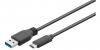 MICROCONNECT USB3.1C USB3.0 A 2M M-M